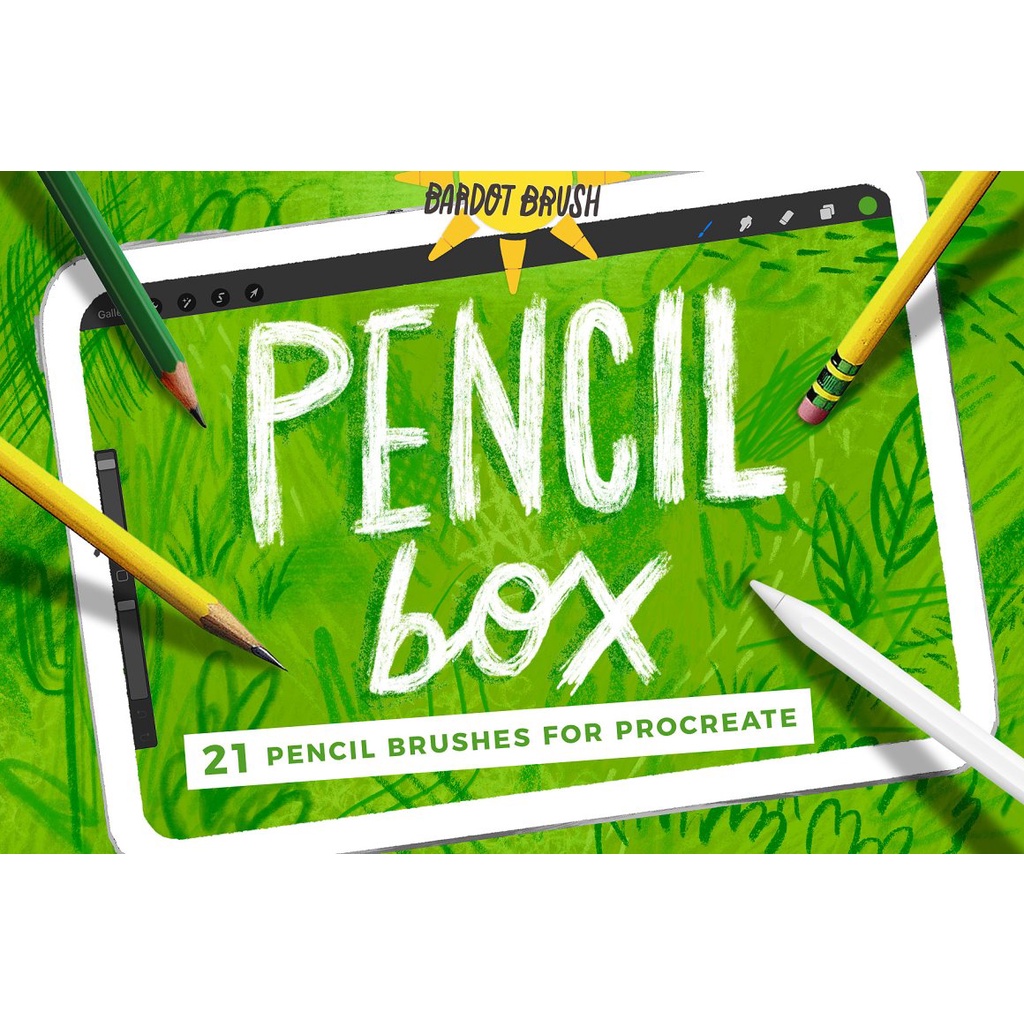 Jual Procreate Brush - Pencil Box Procreate Brushes | Shopee Indonesia