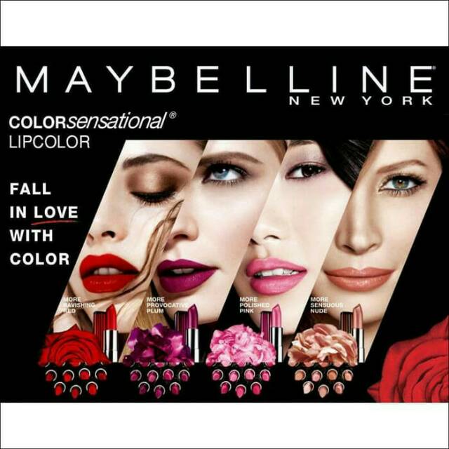Jual Agen Cosmetic - Maybelline Color Sensational The Creamy Matte