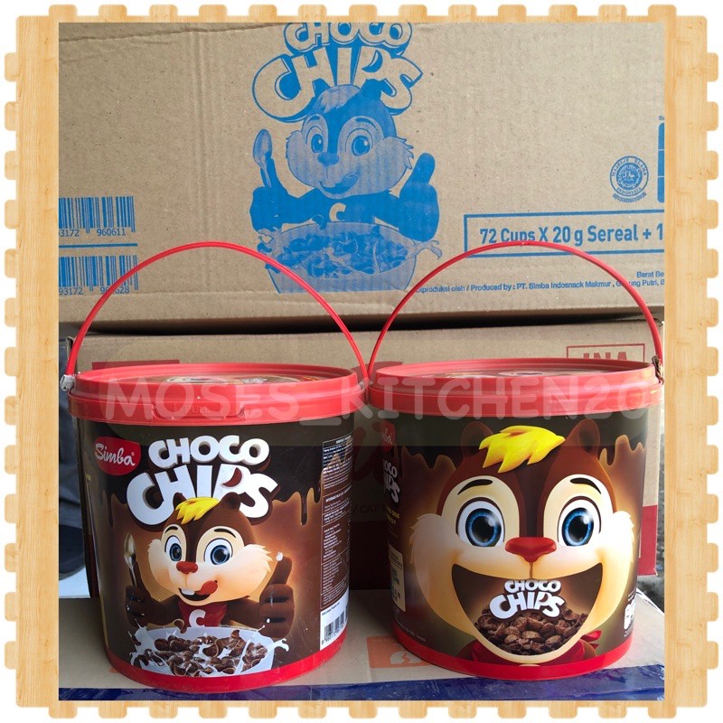 Jual Simba Choco Chips Jar Gr Simba Choco Chips Toples Gr Simba