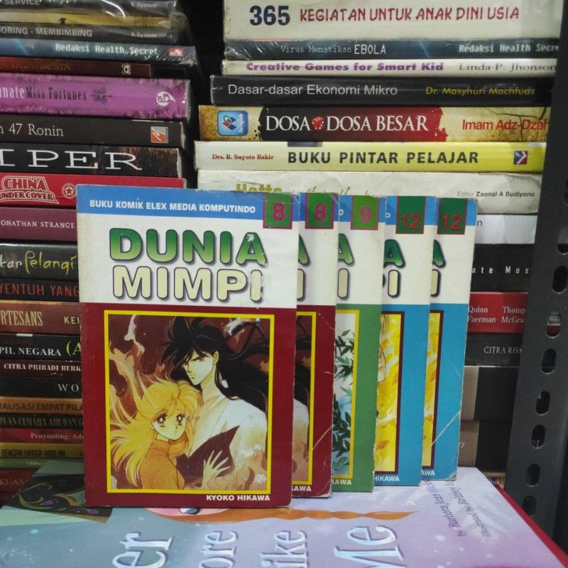 Jual KOMIK ORIGINAL DUNIA MIMPI KYOKO HIKAWA KOMIK BEKAS BOLEH BELI ...