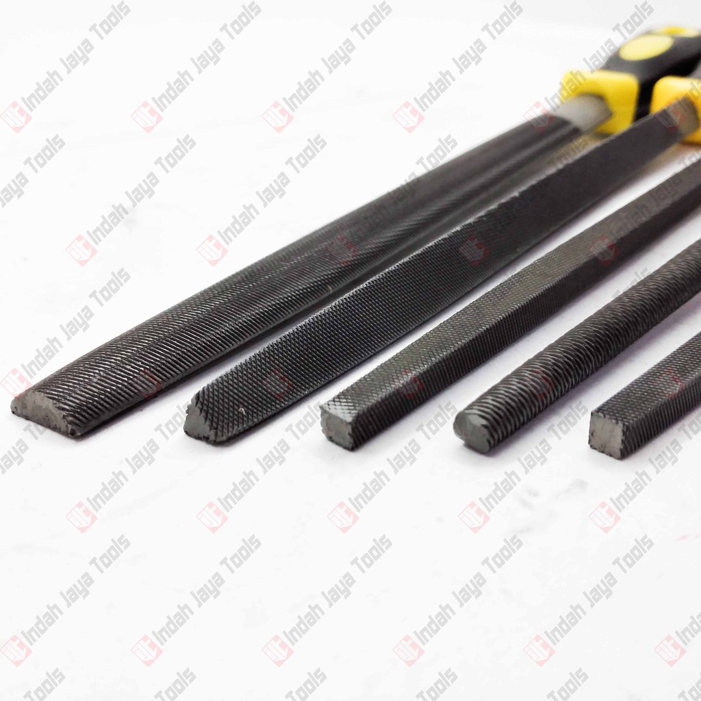 Jual BRANO Kikir Besi 8 Inch Set 5 Pcs 1 Set Kotak Segitiga Alat Asah ...