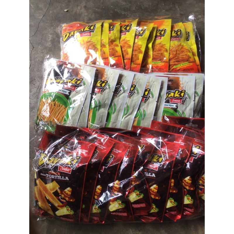 Jual Dayaki snack 22gr x 10bks (Rumput Laut) | Shopee Indonesia