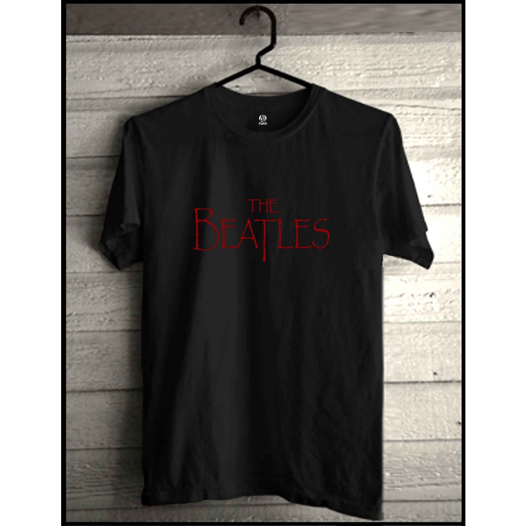 Kaos Band The Beatles Clothing Baju Distro Murah Pria Wanita Original