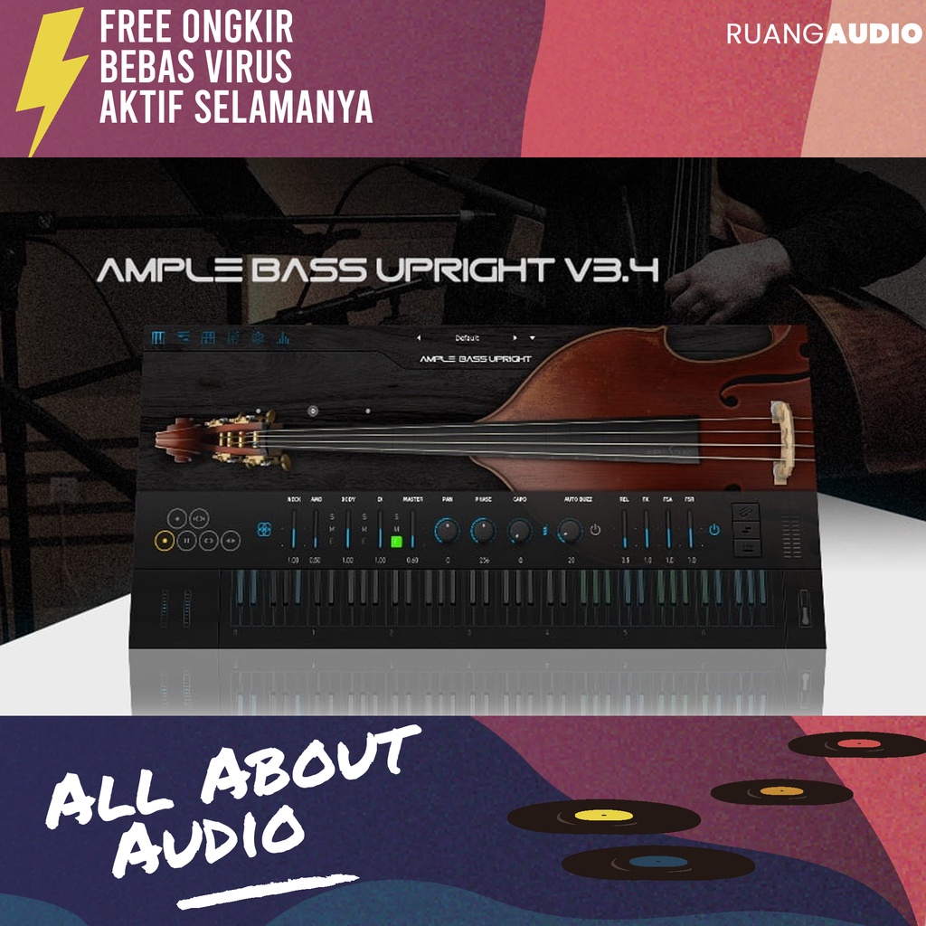 Jual Ample Sound Ample Bass Upright V.3.4 ( Full ACtivated ) Shopee