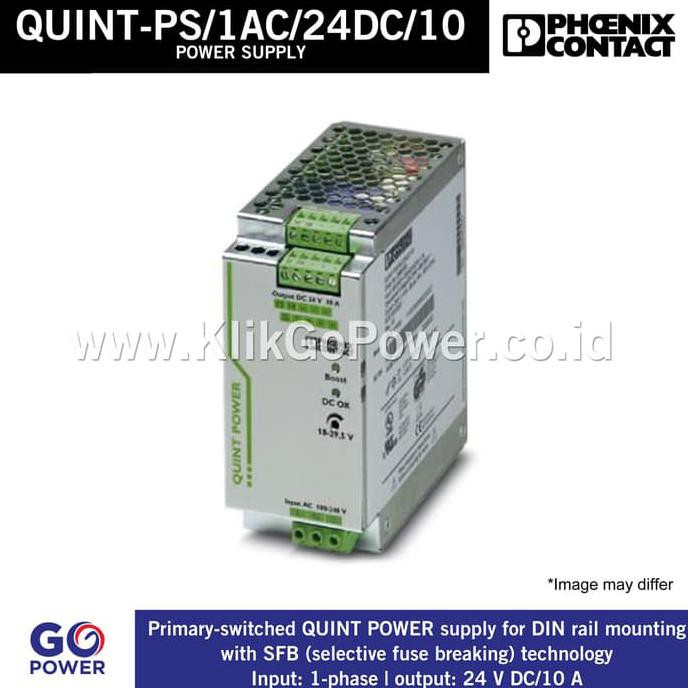 Jual Phoenix Contact Power Supply Unit QUINTPS/1AC/24DC/10 Shopee