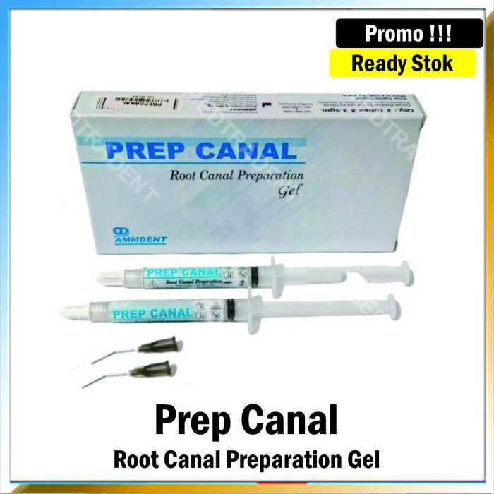 Jual EDTA GEL / ROOT CANAL PREPARATION / PREP CANAL-3,5gr - BOX (2 ...