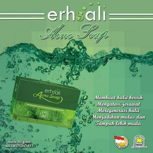 Jual Erhsali Soap Original Sabun Muka Padat Shopee Indonesia