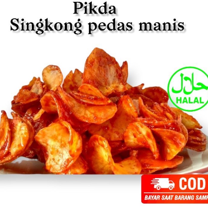 Jual Pikda Keripik Singkong Balado 250 gr | Shopee Indonesia