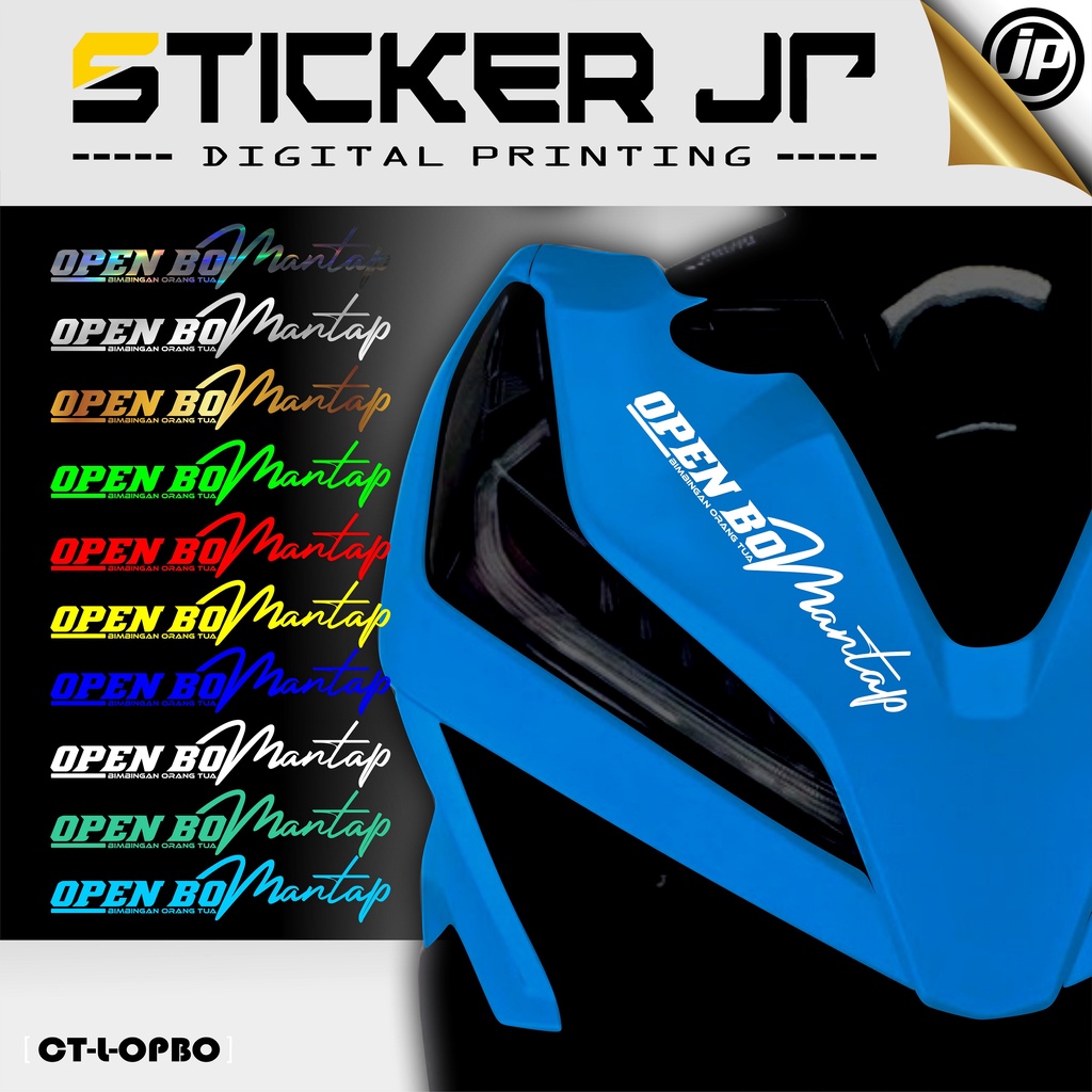 Jual Cutting Sticker Open BO - Stiker Lis Variasi Motor Signature ...