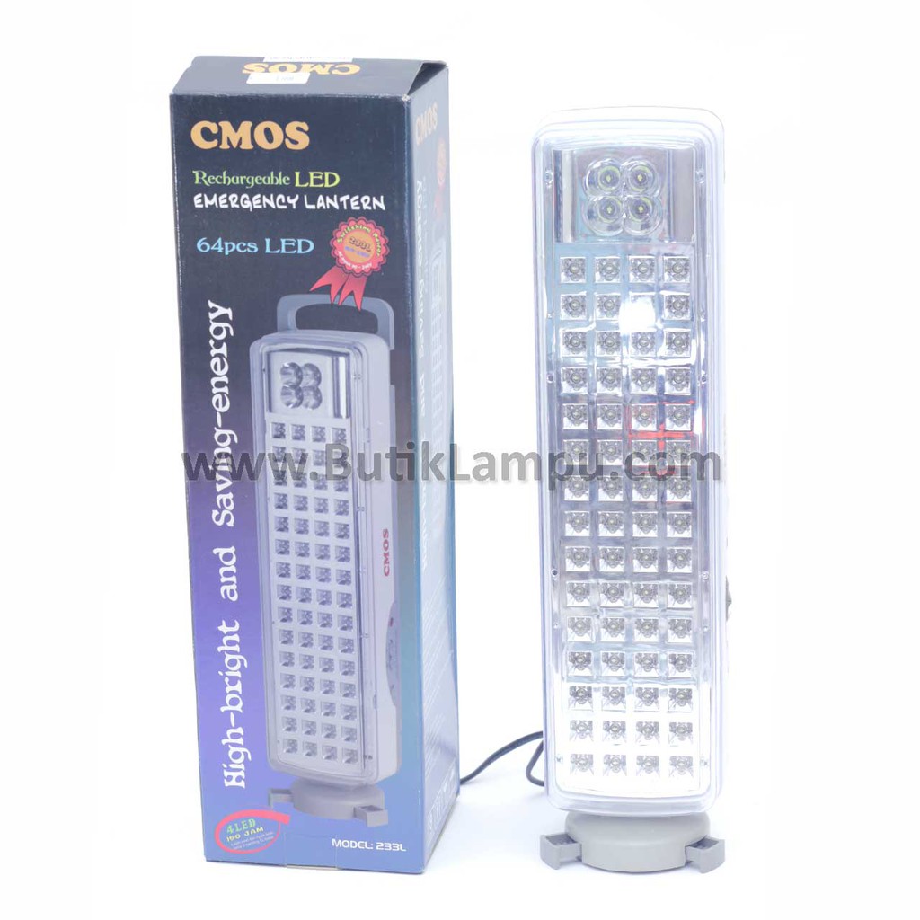 Jual Lampu Emergency LED CMOS 233L 64 LED | Shopee Indonesia
