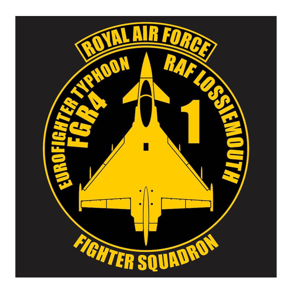 Jual RAF Eurofighter Typhoon series 1 cutting sticker | Shopee Indonesia