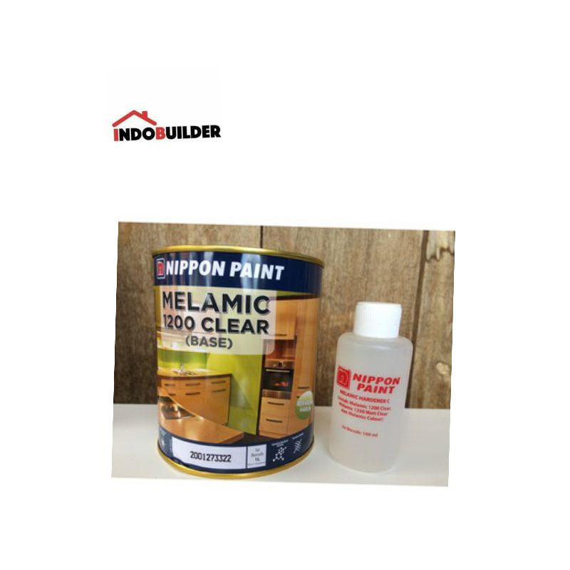 Jual NIPPON MELAMIC CLEAR 1200 1 LITER VERNIS KAYU NIPPON PAINT