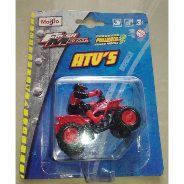 Maisto Fresh Metal ATV - Pull-Back Quad Spielzeugauto