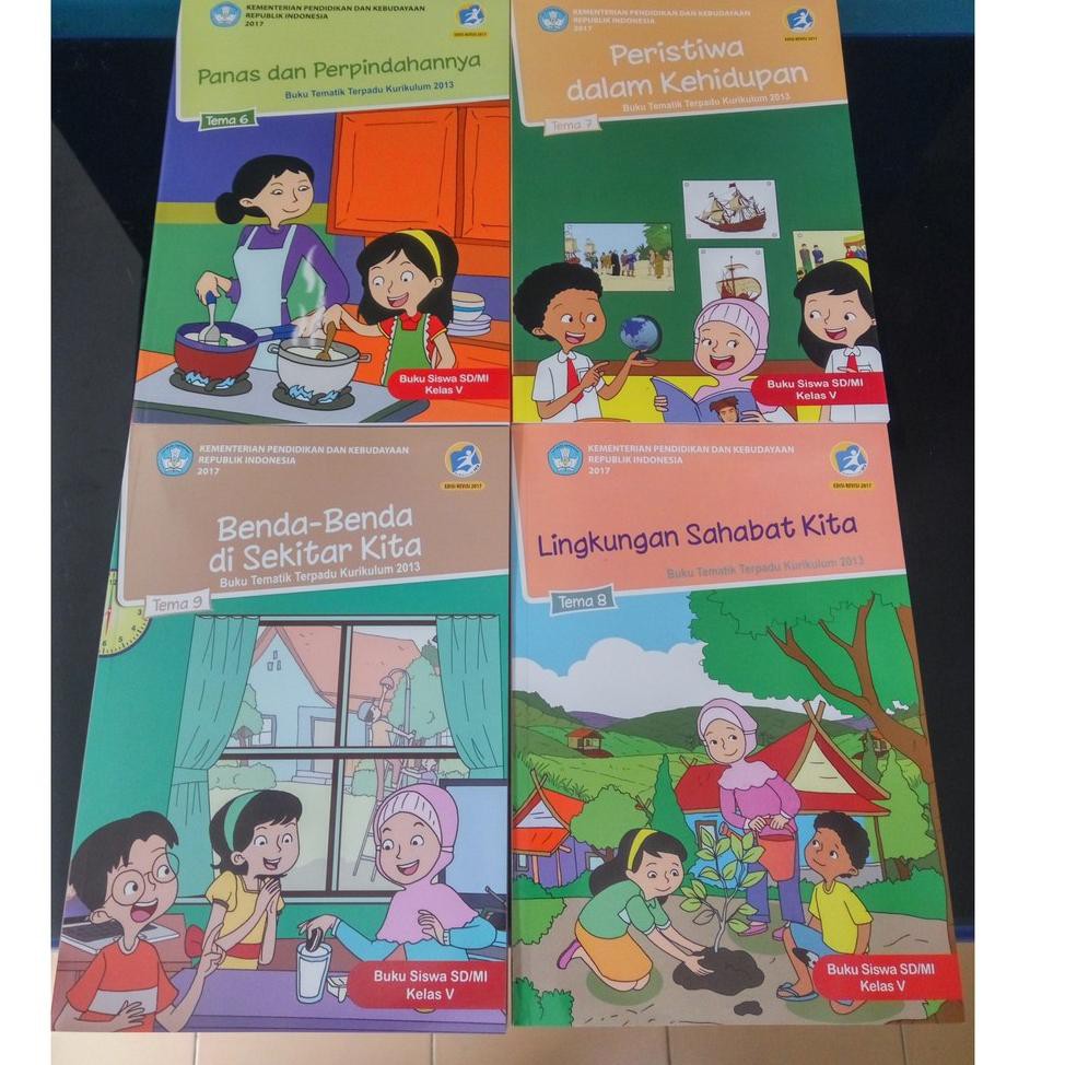 Jual Buku Tematik SD Kelas 5 Tema 6,7,8,9 - Semester 2 - Revisi 2017 ...