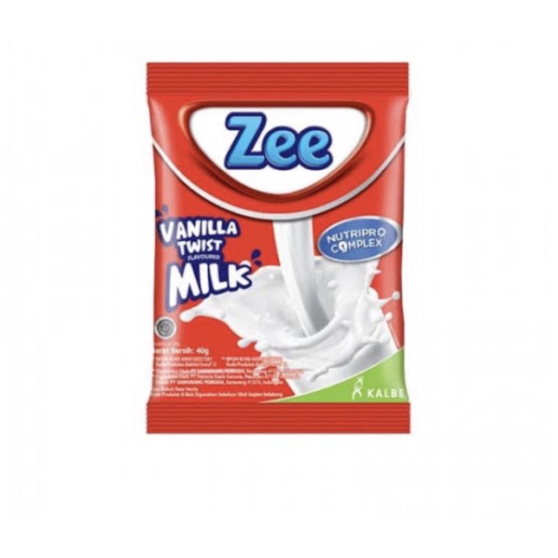 Jual SUSU ZEE RENCENG / ZEE SACHET VANILA 10X40gram | Shopee Indonesia