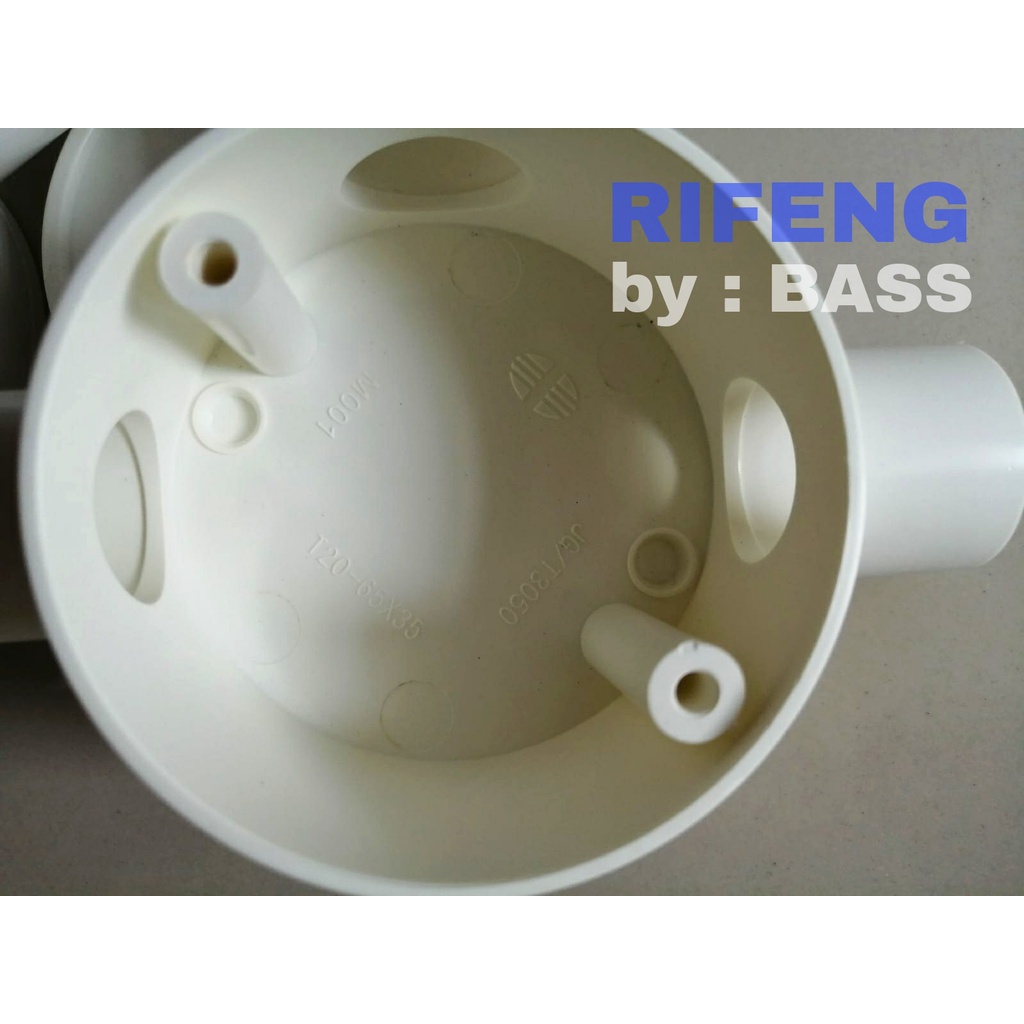 Jual 3 Way Conduit RIFENG RJ Box F20-65X35 20mm 1/2