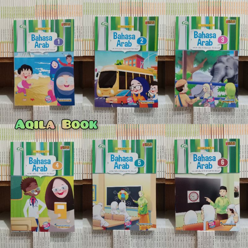 Jual Buku Bahasa Arab MI Kelas 1,2,3,4,5,6 Edisi KMA No 183 Tahun 2020 ...