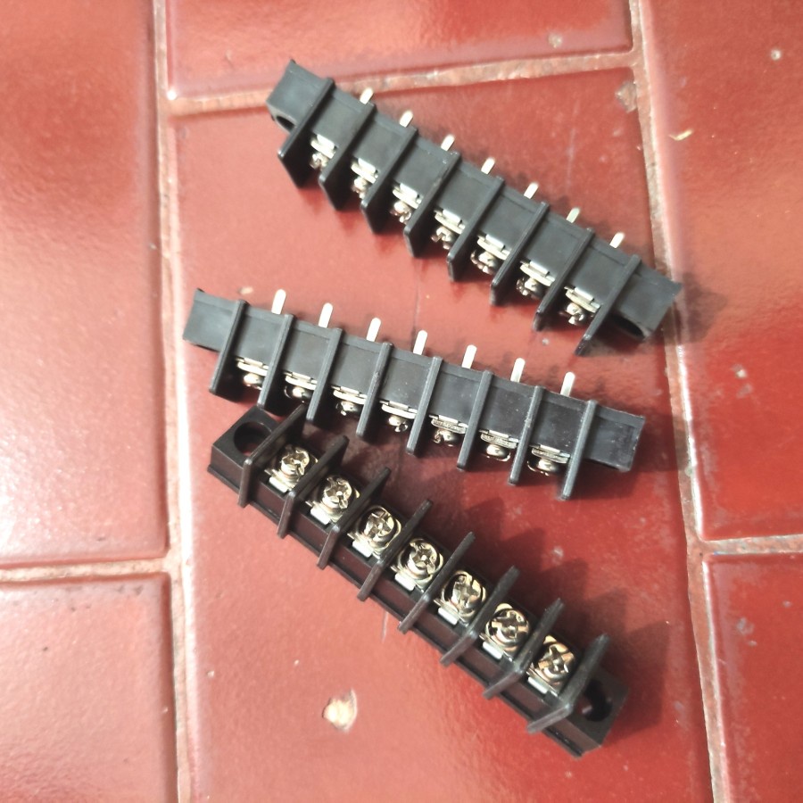 Jual Terminal Block Blok Hitam P Pcb P Kf Pin Kf With Ears Kuping Shopee Indonesia