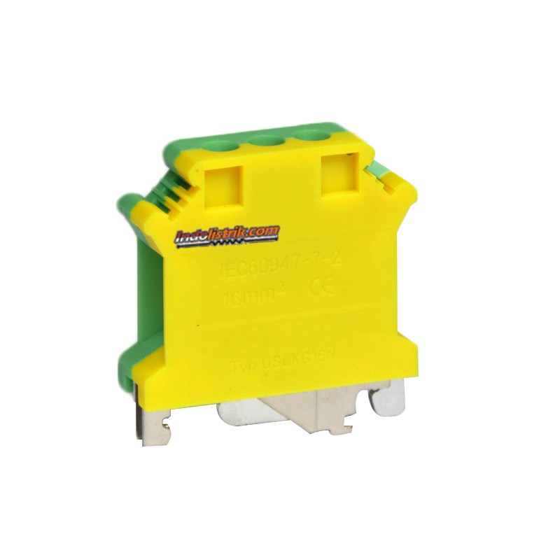 Jual Terminal Block / Blok Kabel USLKG 16 Kuning-Hijau TAB | Shopee ...