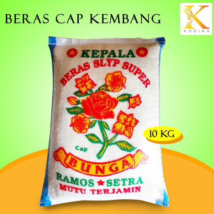 Jual BERAS CAP BUNGA 5KG 10KG 20KG 25KG BERAS SETRA RAMOS - 5 Liter ...