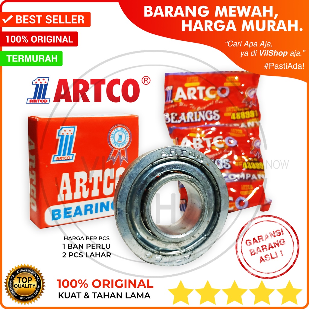 Jual Lahar Artco Original Asli Laher Bearings Kereta Sorong Gerobak Sorong Artco Merah