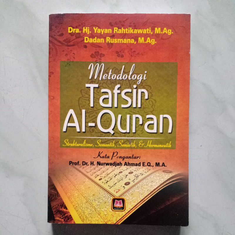 Jual Buku Metodologi Tafsir Al-quran Strukturalisme Semantik Semiotik ...