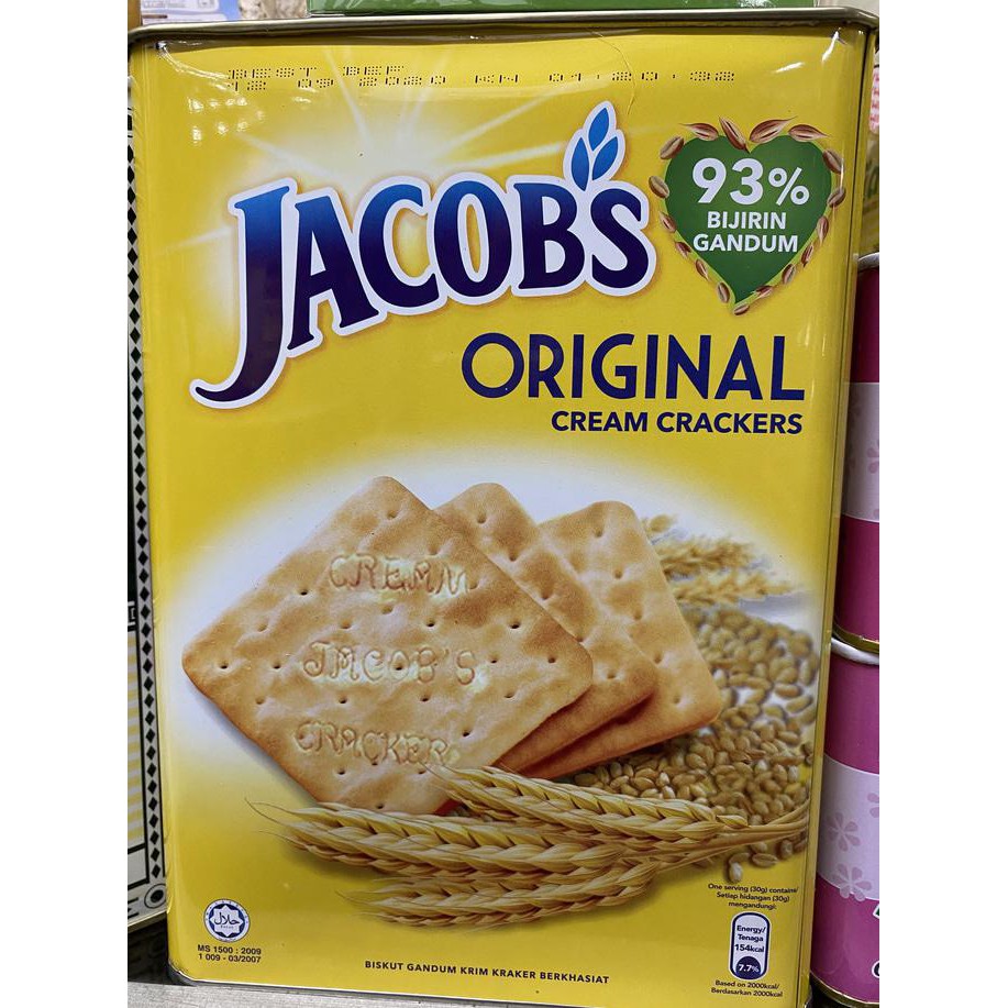 Jual Biskuit Jacob Original Jacobs Original Cream Crackers Kaleng Shopee Indonesia