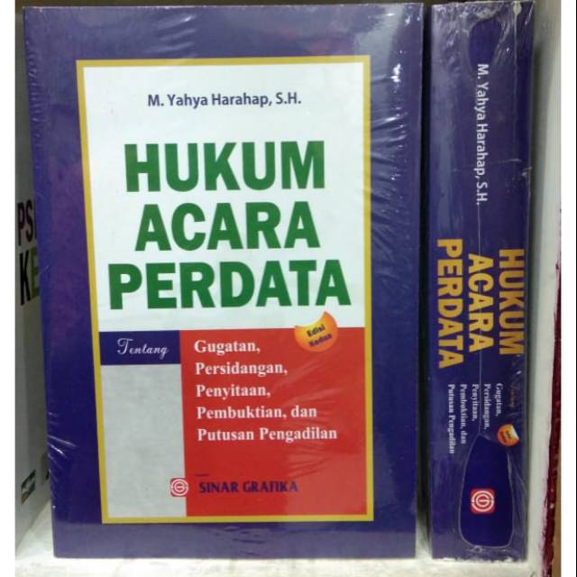 Jual Buku Hukum Acara Perdata By M.YAHYA HARAHAP | Shopee Indonesia