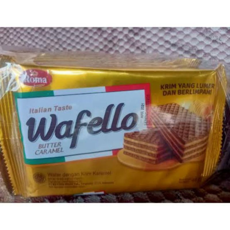 Jual Roma wafello 43gr 1pack isi 5 | Shopee Indonesia
