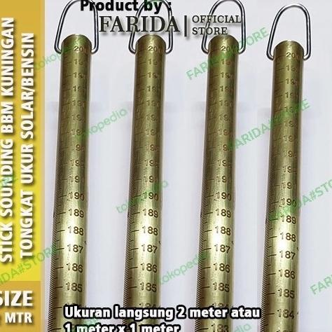 Jual Stick Sounding 2 Meter Kuningan | Deep Stick Sounding Brass 2 ...