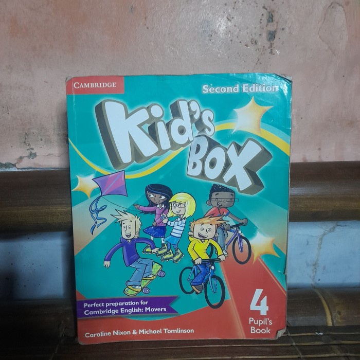 Jual ORIGINAL BUKU Import Kids Box 4 Pupils Book Cambridge Second ...