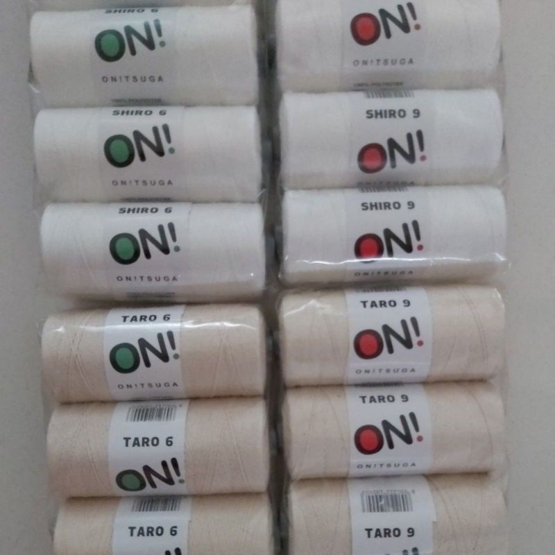 Jual Benang jala Shiro dan Taro onitsuga | Shopee Indonesia