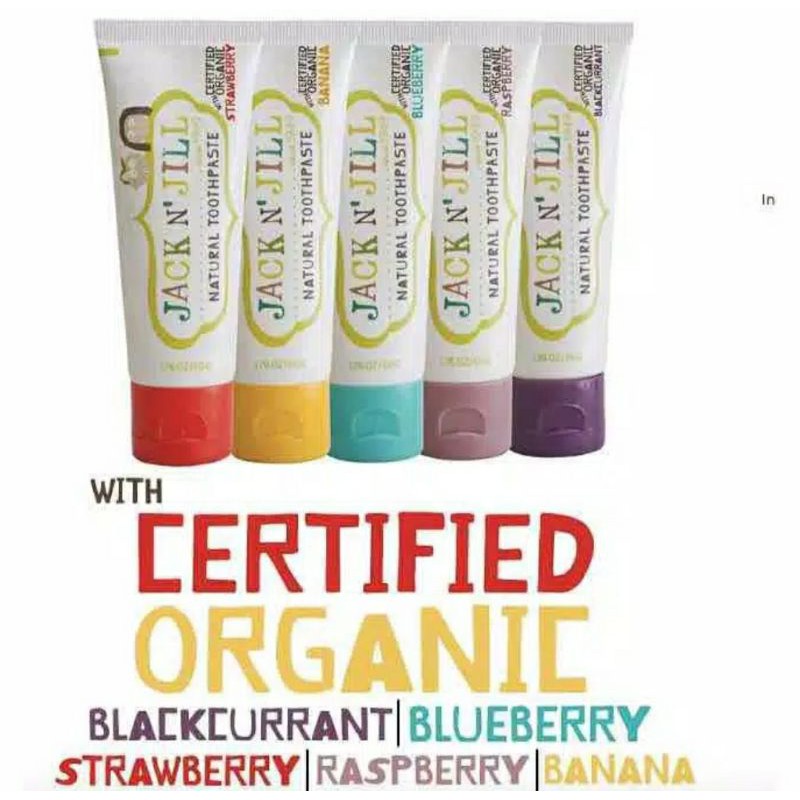 Jual Jack N Jill Toothpaste - Blueberry Flavour | Shopee Indonesia