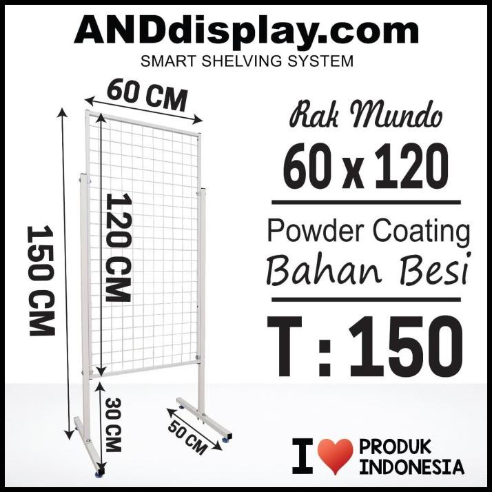 Jual Rak Mundo/Ram Bingkai/Display Cantolan/Aksesoris/Ram Gantung/Ram
