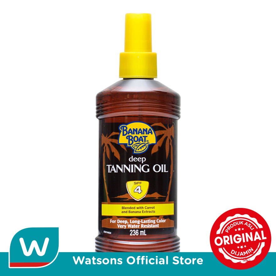 Jual Banana Boat Deep Tanning Oil SPF 4 236 ml Shopee Indonesia