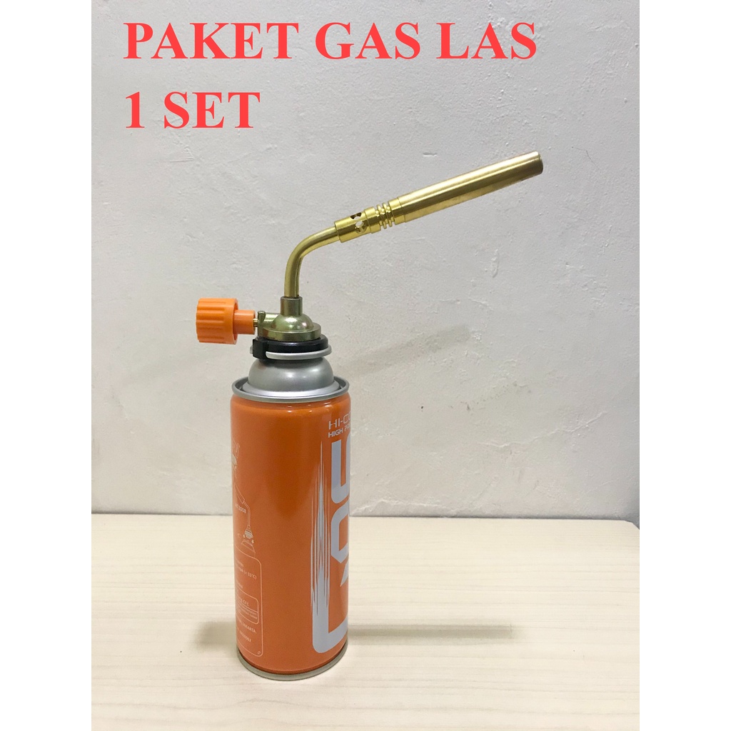 Jual Paket Alat Las Gas Tabung Hicook Orange Kepala Gas Manual Gas