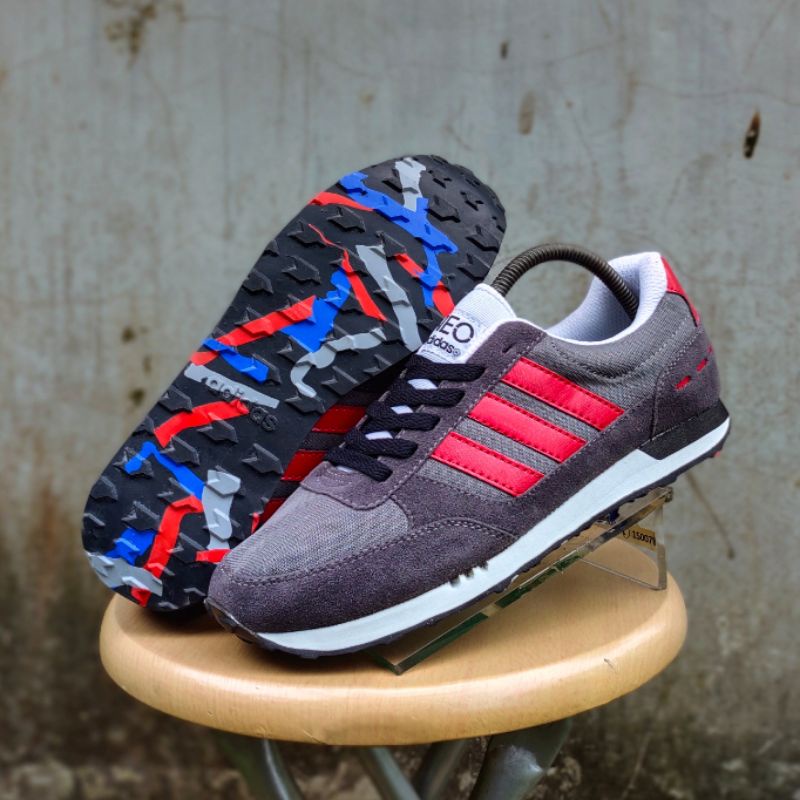 Adidas neo shop city racer merah