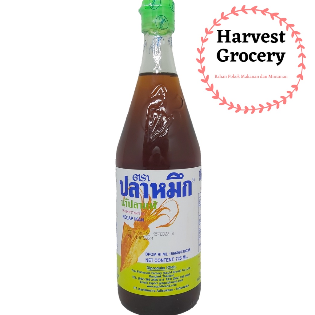 Jual Squid Brand Fish Sauce / Kecap Ikan 725ML | Shopee Indonesia