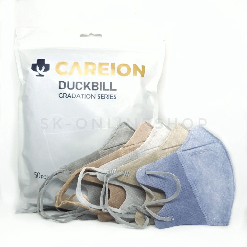 Jual CAREION Masker Duckbill Gradation Series - Isi 50 Pcs | Shopee ...