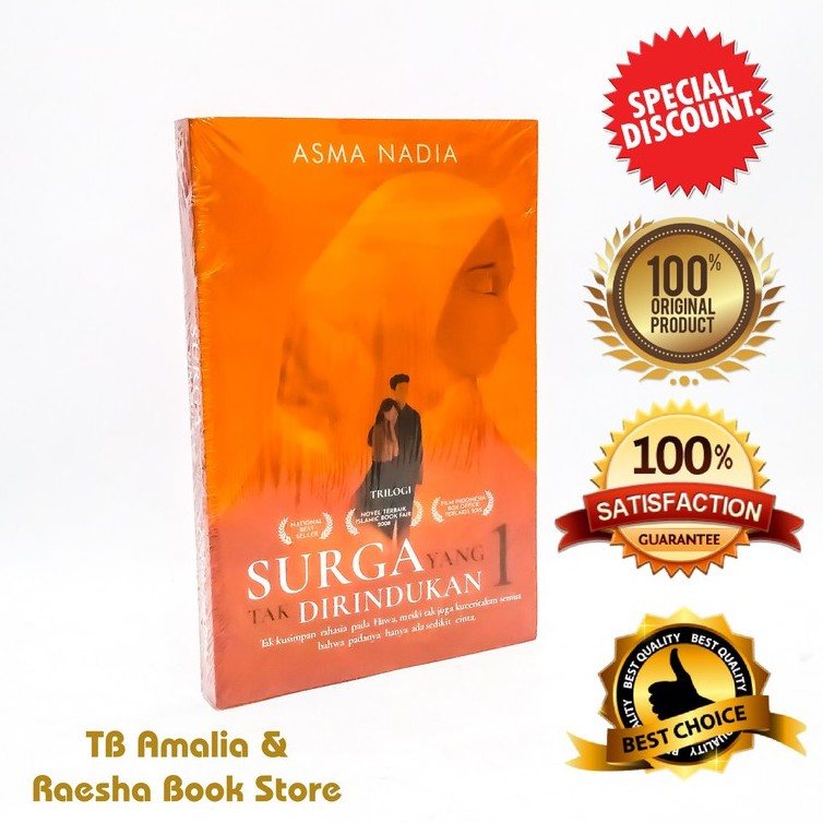 Jual Novel Surga Yang Tak Dirindukan Asma Nadia Shopee Indonesia 3602