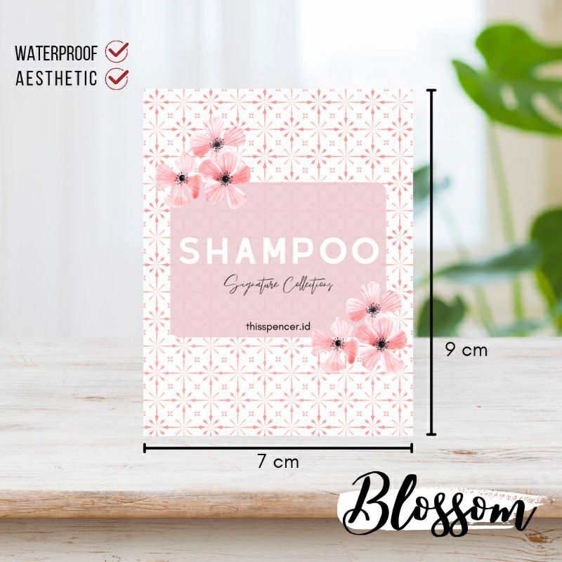 Jual Sticker Label Sabun Shampoo Conditioner Hand Soap Dish Soap ...