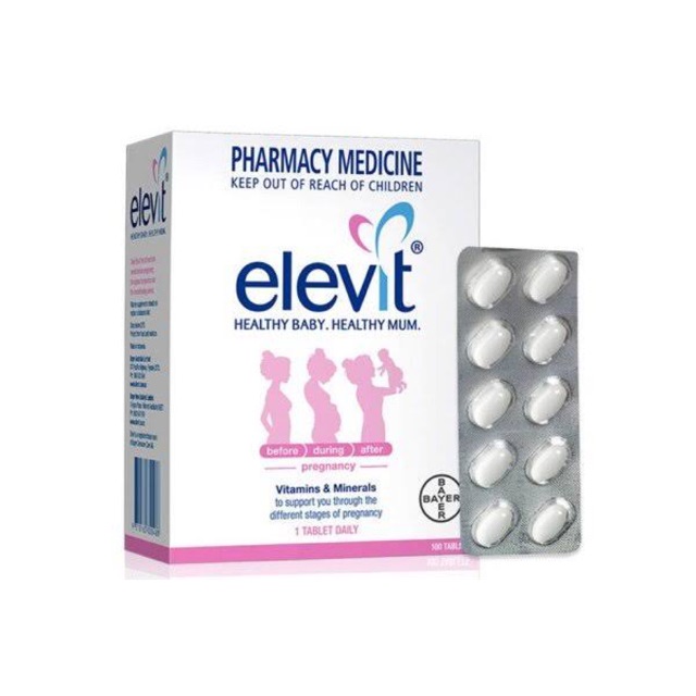 Jual Elevit Pregnancy Multivitamin 10 Tablets (10 Days) | Shopee Indonesia