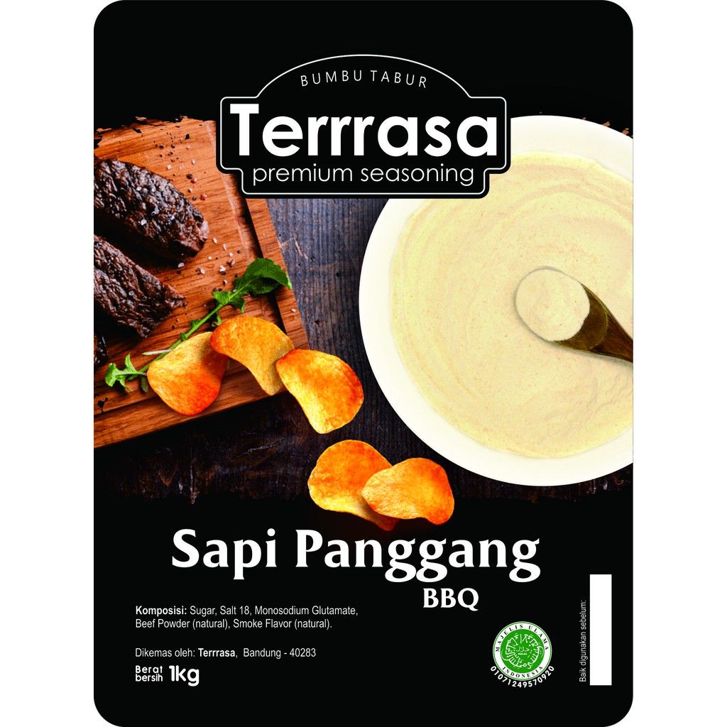 Jual Bumbu Tabur Rasa Sapi Panggang Bbq Terrasa 1kg Shopee Indonesia