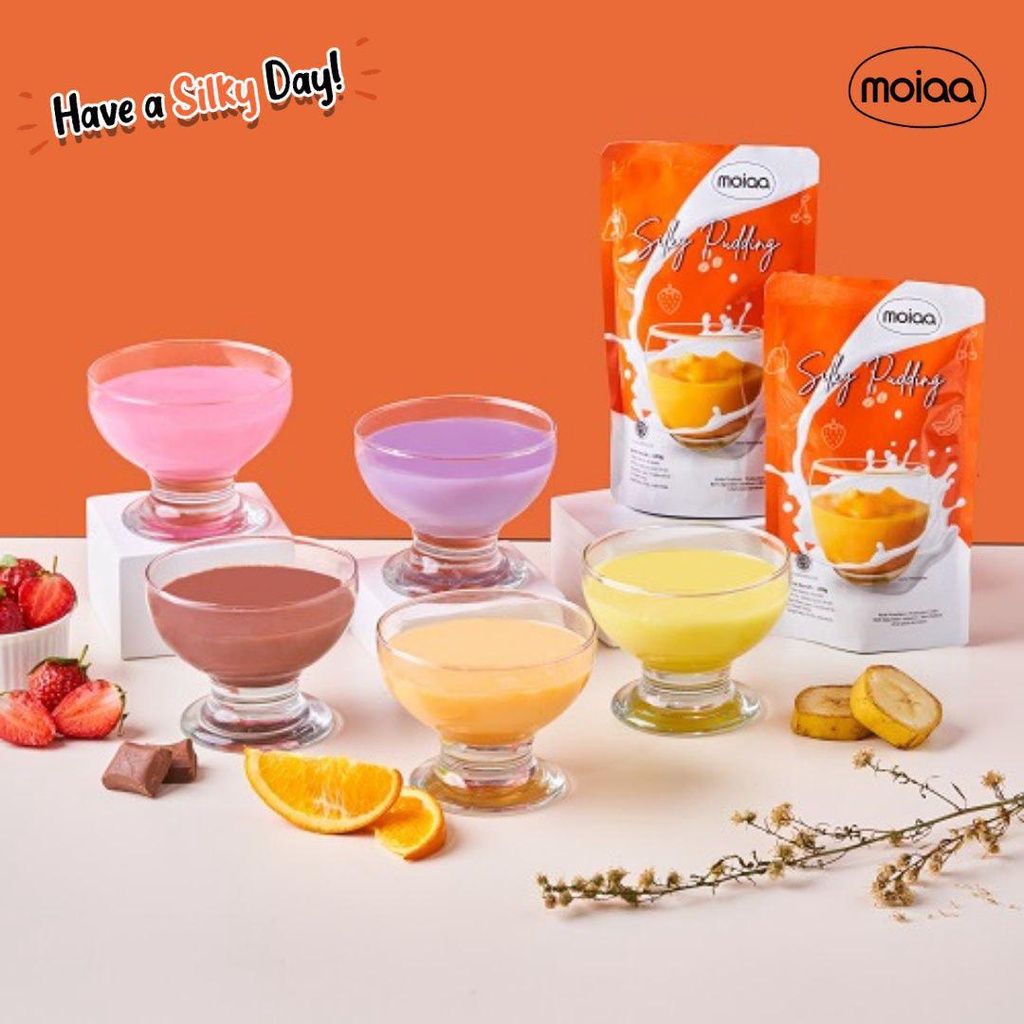 Jual MOIAA RASA BUAH 5 pcs x 100 gr Halal Silky Pudding TokoShobi