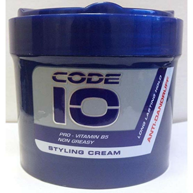 Jual Code 10 styling Cream Moisturising Minyak Rambut 125ml | Shopee ...