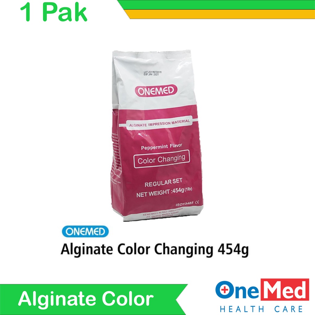 Jual Alkes Pasar Pramuka Alginate Color Changing Onemed | Shopee Indonesia