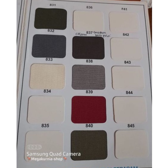Jual Grosir!!! Bahan kain ripstob/ribstop,bahan untuk berbagai macam ...
