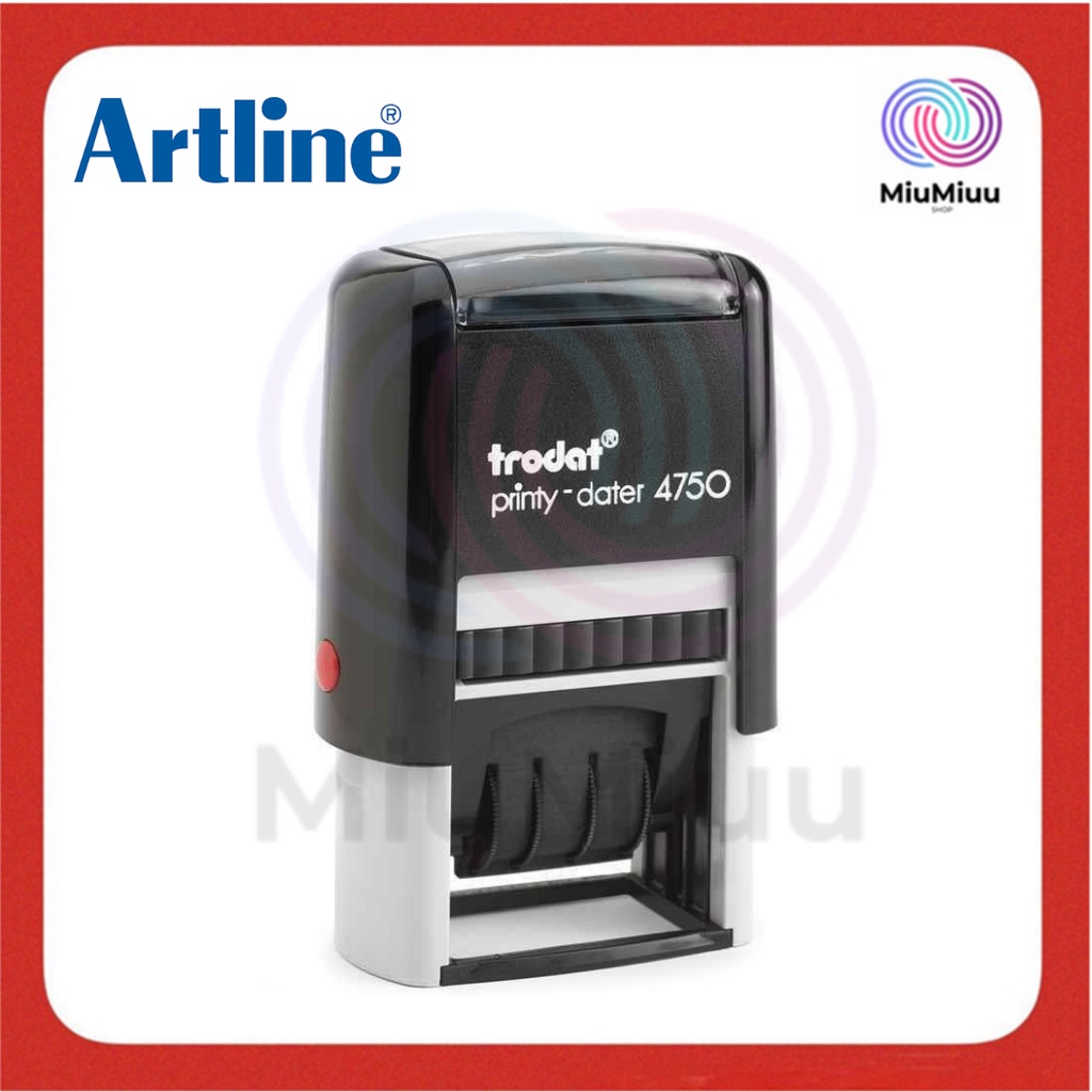 Jual STEMPEL TRODAT PRINTY DATER 4750 LUNAS, PAID & RECEIVED Shopee