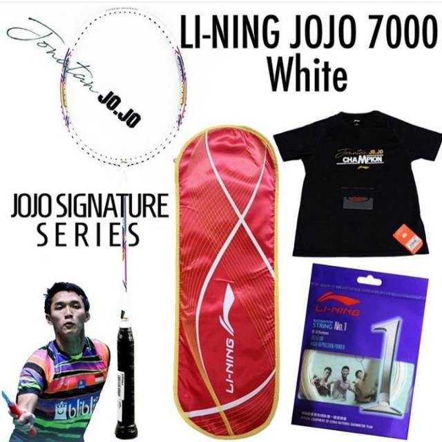 Jual RAKET BADMINTON LINING JOJO 7000 ORIGINAL BULUTANGKIS HARGA MURAH