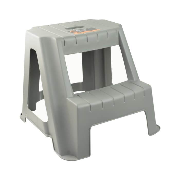 Jual INFORMA - BANGKU PIJAK - STEGO STEP STOOL GREY 49X51X42CM bn17 ...